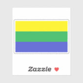 サンマテオ州，アラジュエラ，コスタリカのカントン国旗 シール (シート)