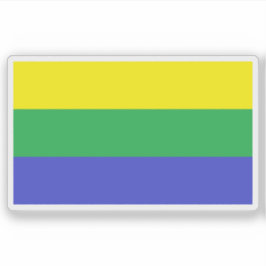 サンマテオ州,アラジュエラ,コスタリカのカントン国旗 シール