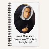 サンマドレーヌパトロン聖人の先生 ノートブック (正面)