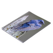 サンマミッシュ湖の上の男性の紫のマーティンネスト ノートブック (左側)