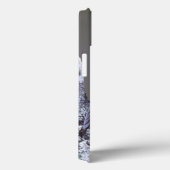 サンマミッシュ湖の上の男性の紫のマーティンネスト Case-Mate iPhoneケース (裏面 / 右)