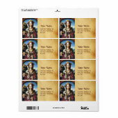 サンマリアマグダレネ ラベル (フルシート)