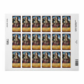 サンマリアマグダレネ ラベル (フルシート)