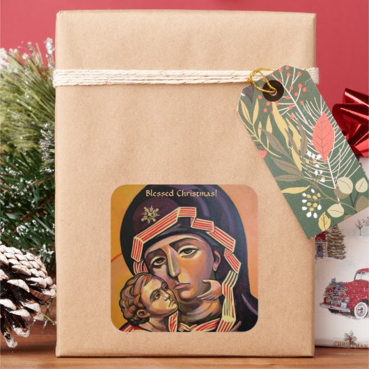 サンマリテオトコス スクエアシール (クリスマス)