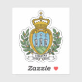 サンマリノのコート シール (シート)