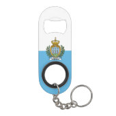 サンマリノの国旗 キーホルダー栓抜き (裏面)