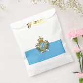 サンマリノの国旗 フェイバーバッグ (封をした状態)