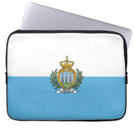 サンマリノの旗 ラップトップスリーブ