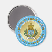 サンマリノコートオブアームズ マグネット (正面/裏面)