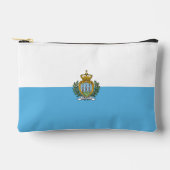 サンマリノ国旗 アクセサリーポーチ (正面)