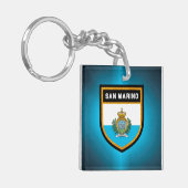 サンマリノ国旗 キーホルダー (正面左)