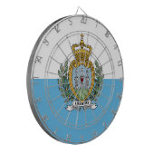 サンマリノ国旗 ダーツボード (正面左)