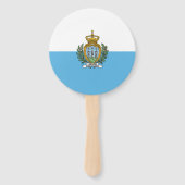 サンマリノ国旗 ハンドファン (裏面)