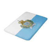 サンマリノ国旗 バスマット (アングル)