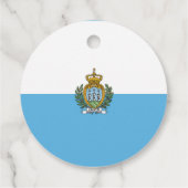 サンマリノ国旗 フェイバータグ (裏面)