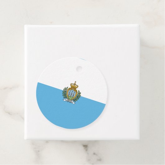 サンマリノ国旗 フェイバータグ (インサイチュ)