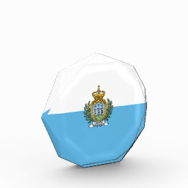 サンマリノ国旗 フォトブロック