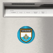 サンマリノ国旗 マグネット (インサイチュ (食洗機))