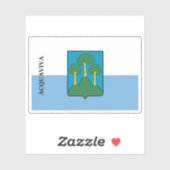 サンマリノ・アクアヴィヴァ城主の国旗 シール (シート)