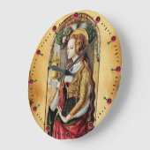 サンマリマグダレネパーチメント ラージ壁時計 (傾斜)