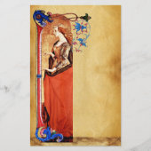 サンマリマグダレネフロレンチンフローラ羊皮紙 便箋 (正面)