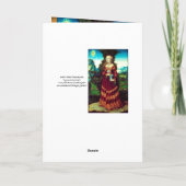 サンマリマグダレネ，ブラウンパーチメント シーズンカード (裏面)