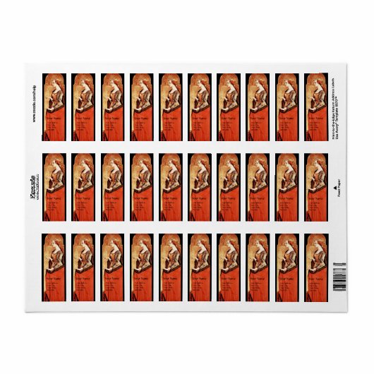 サンマリマグダレネ ラベル (フルシート)