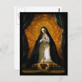 サンマルガレットメアリーアラコクハートジャクイン ポストカード (正面/裏面)