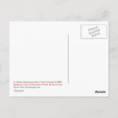 サンマルクス灯台はがき ポストカード (裏面)