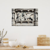 サンマルコの翼のあるライオン ポスター (キッチン)