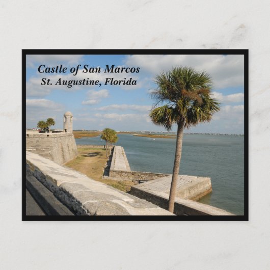 サンマルコスの歴史的城 シーズンポストカード (正面)