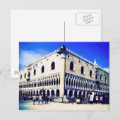 サンマルコスクエアヴェネツィア葉書 ポストカード (正面/裏面)