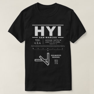 サンマルコス地域空港 HYI Tシャツ