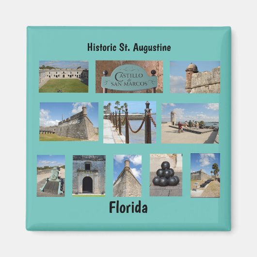 サンマルコス城 マグネット (正面)