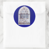 サンマルコ翼ライオンの窓 ラウンドシール (バッグ)