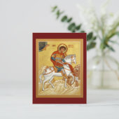 サンマルタンオブトゥールズ祈りの言葉カード ポストカード (スタンド正面)