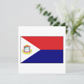 サンマルタン国旗 招待状 (スタンド正面)