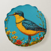 サンマルティン鳥 ラウンドクッション (裏面)