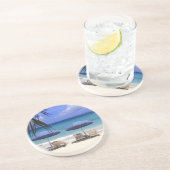 サンマルテン·ビーチの傘カリブの コースター (側面)