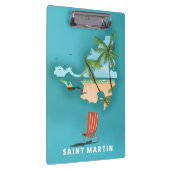 サンマルテ図解入りの、写真付きのンの地図。 クリップボード (右)