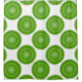 サンマンダラグリーン シャワーカーテン (正面)