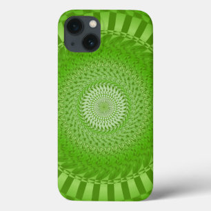 サンマンダラグリーン iPhone 13ケース