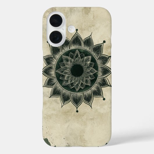 サンマンダラルーツフォンケース Case-Mate iPhoneケース (裏面)