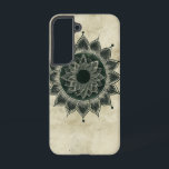 サンマンダラルーツフォンケース SAMSUNG GALAXY S22ケース<br><div class="desc">この象徴的な太陽の質感と自然は、接地と宇宙のエネルギーを結合し、スピリチュアルの魂に理想的である。</div>