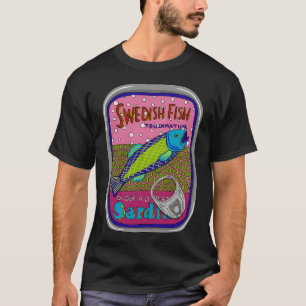サンマ缶 スウェーデンの魚 Tシャツ
