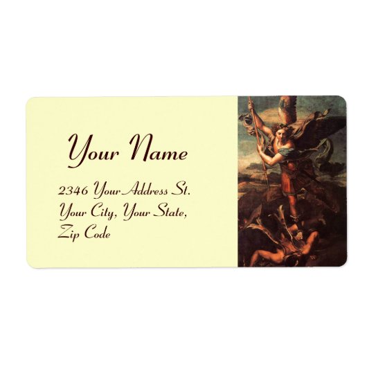 サンミカエルヴァンギッシングサタン ラベル (正面)