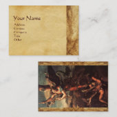 サンミカエルヴァンギッシングサタン 名刺 (正面/裏面)