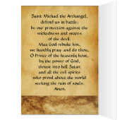 サンミカエルヴァンギッシングザデビル祈りの言葉 (内側 (左))
