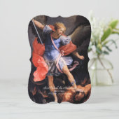 サンミカエル大天使と祈りの言葉 シーズンカード (スタンド正面)