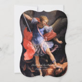 サンミカエル大天使と祈りの言葉 シーズンカード (正面)